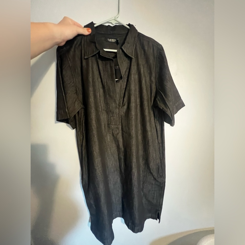 NWT Lauren Ralph Lauren Denim Dress